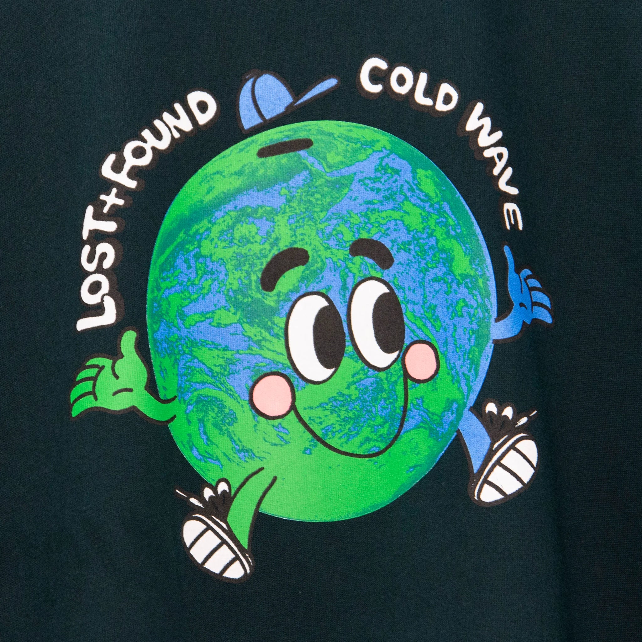 Lost and Found x Cold Wave Globe Tee