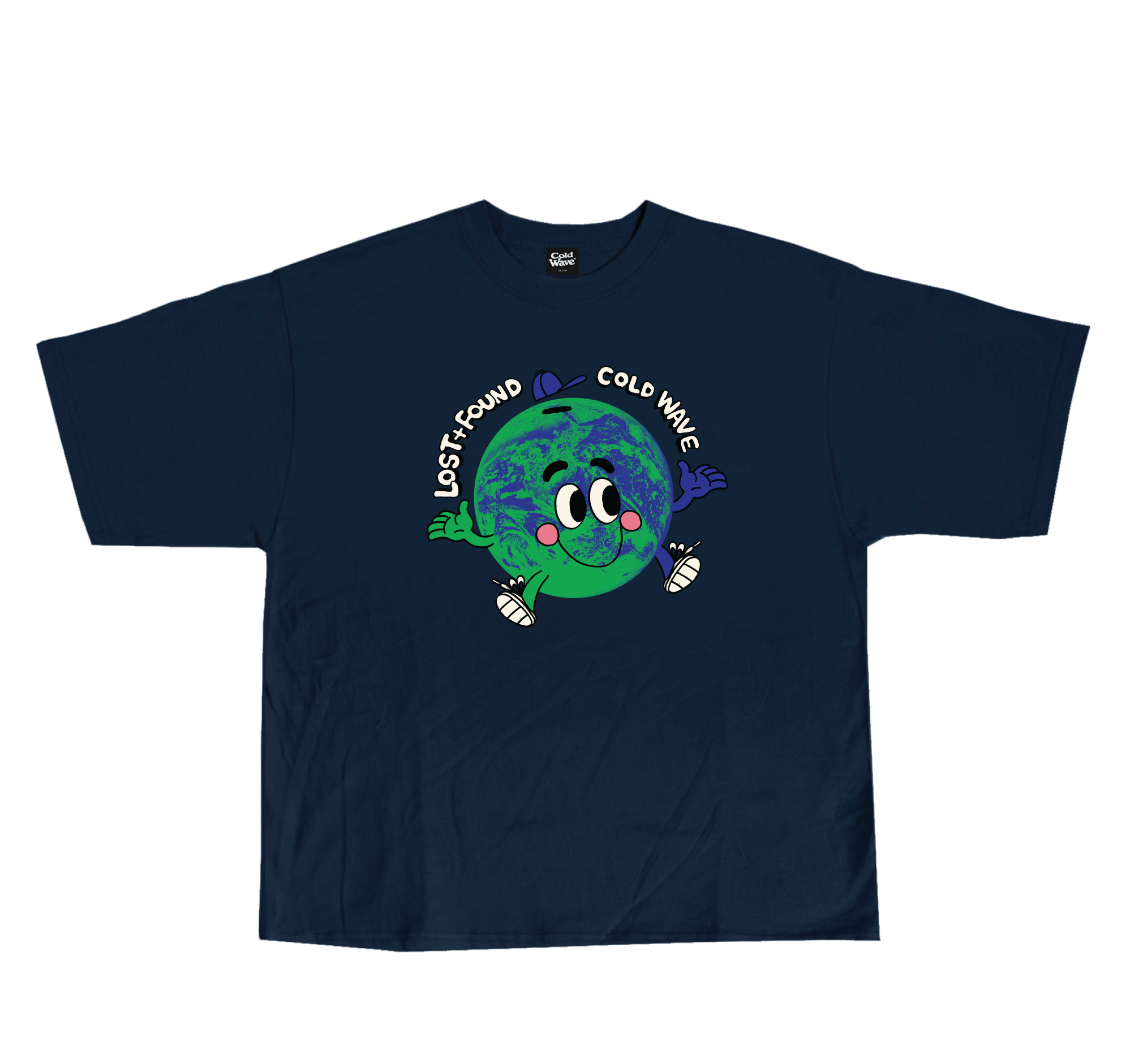 Lost and Found x Cold Wave Globe Tee